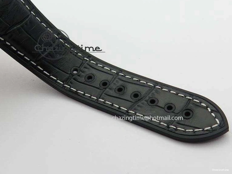 0326 Breathable Seamaster Professional Chrono RG Black Ceramic Black Dial On Black Gummy Strap A 8214